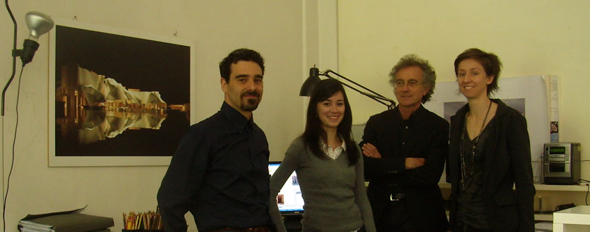 Architetto Federica Gozzi, Lucio Aloisi, Architetto Assumpta Durà Bermell, Architetto Claudio De Gennaro